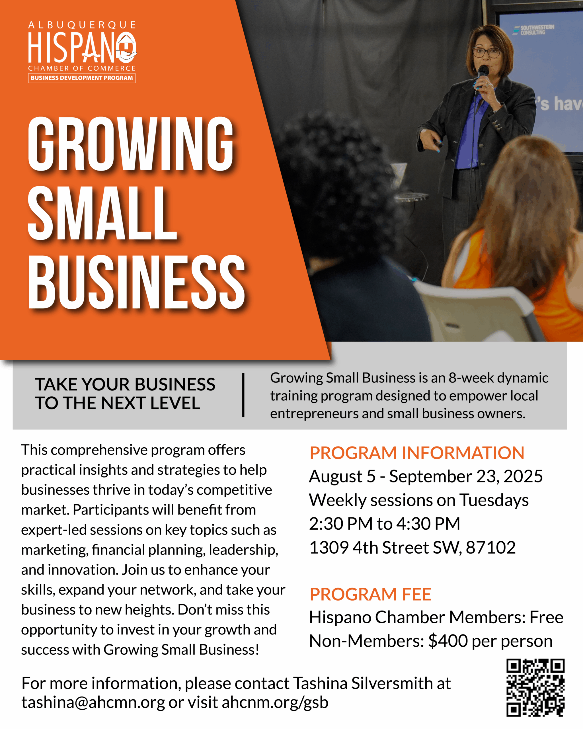 Growing Small Business-02 Growing Small Business (GSB) Flyer