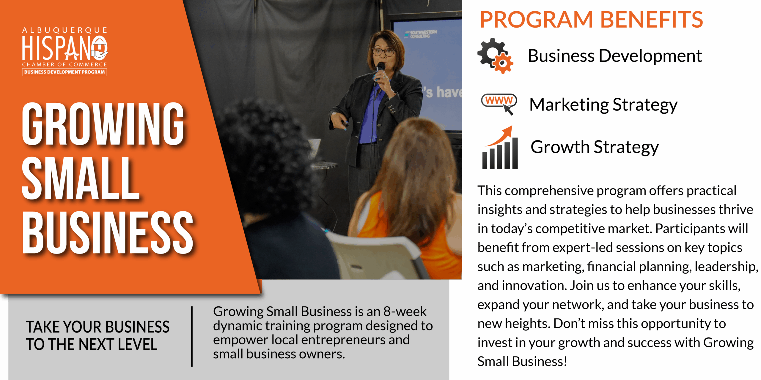 Growing Small Business Program Graphic
